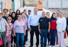 Roberto Cabrera entrega obras en Casa Blanca por 2.5 mdp