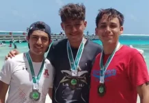 Clasifican nadadores queretanos de aguas abiertas a Olimpiada Nacional CONADE 2025