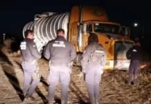 Aseguran pipas con hidrocarburo robado, hay un detenido