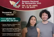 Semana de Vacunación del 26 de abril al 3 de mayo