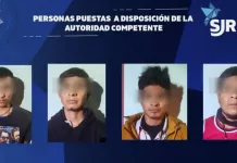 Detienen a cuatro sujetos por el delito de robo