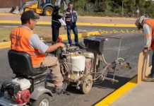 Roberto Cabrera arranca Programa “Dignificación de Imagen Vial” en bulevar Sara Pérez Romero