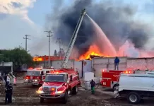 Arde recicladora en La Estancia