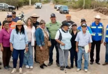 Entrega Roberto Cabrera camino a Rancho El Colorado con una inversión de más de 1.7 mdp