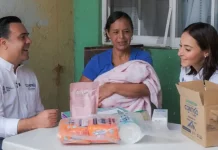 Inicia entrega del programa Contigo y tu bebé