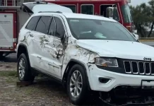 Se registra volcadura en la carretera 120 a la altura de Tequisquiapan