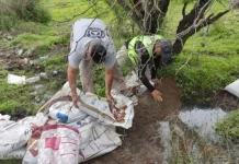 Derrame de combustible fue considerable en Escobedo, será resguardada la zona para prevenir cualquier riesgo