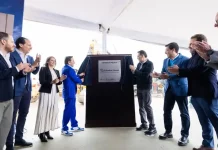 Acompaña Gobernador a la colocación de la primera piedra de Pabellón Zibatá