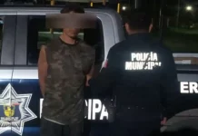 Detienen a persona por portación de armas prohibidas en la colonia Casa Blanca