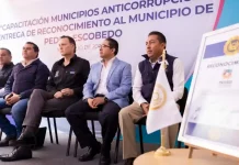 Reconoce Gobernador al municipio de Pedro Escobedo por fortalecer su sistema anticorrupción