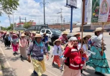 Más de 12 mil peregrinas arribaron a San Juan del Río en su paso al Tepeyac