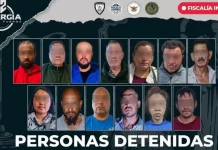 Cateos dejan 13 personas detenidas