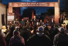 Inician obra de red de drenaje en San Nicolás con una inversión de 2 mdp