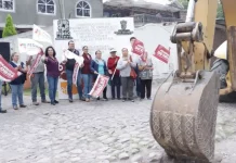 Dan inicio a trabajo de obra pública en Escolásticas