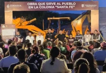 Comienza en Santa Fe obra de drenaje sanitario que mejorará la calidad de vida de sus habitantes