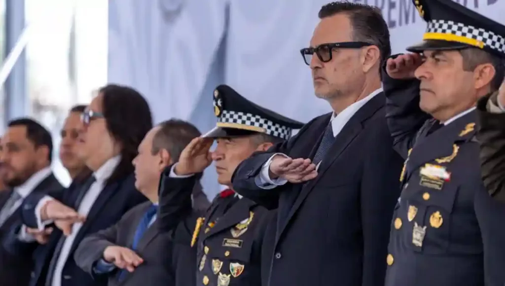 El gobernador del Estado, Mauricio Kuri González acudió cómo invitado a la toma de protesta.