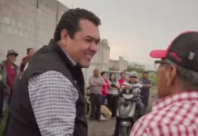 Da inicio Beto Nava obra pública en La Lira