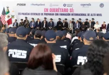 En Querétaro sí: 170 policías estatales se preparan con formación internacional de alto nivel