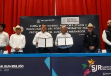Firma SEDEA convenio en concurrencia con productores y el municipio de San Juan del Río