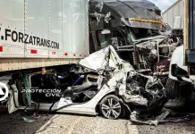 Fuerte accidente deja varios lesionado en la 57 D