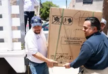 Continúa SEDESOQ entrega de enseres a familias afectadas por lluvias