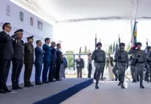 Toma Protesta nuevo Comandante de la Guardia Nacional en Querétaro