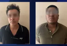 Detienen a dos sujetos por exigir pagos sin identificaciones oficiales