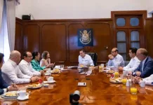 Fortalece lazos gobierno del estado con cámaras empresariales locales