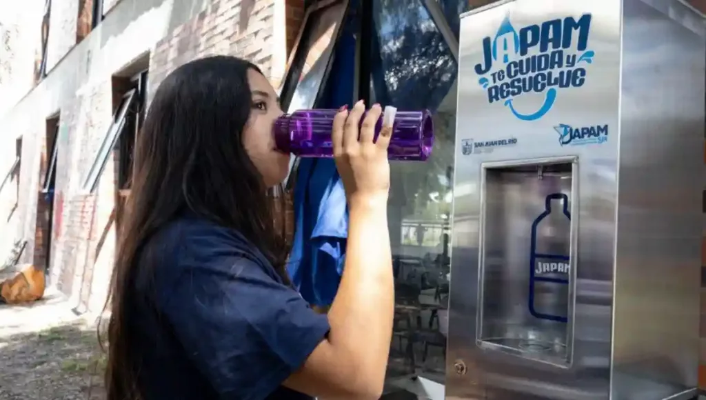 JAPAM ya cuenta con 35 bebederos instalados en diversos puntos del municipio.