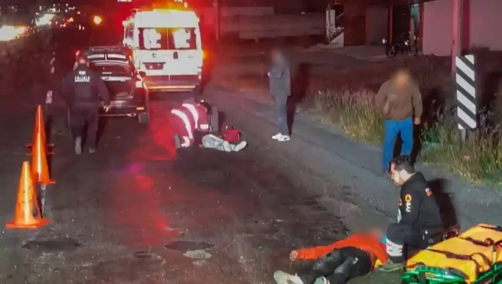 El hecho ocurrió en la carretera 120 a la altura del kilómetro 17 en la localidad de Bordo Blanco, Tequisquiapan.