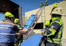 Resulta electrocutado joven de 19 años de edad