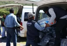 Entregan apoyos a familias afectadas en la Sierra Gorda