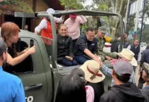 Claudia Sheinbaum anuncia censo de damnificados durante recorrido en la Sierra Gorda de Querétaro