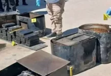 Decomisan cocaína en tanque de diesel de un tractocamión en SJR