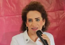 Entrega diputada Adriana Meza informe de actividades a ciudadanos sanjuanenses