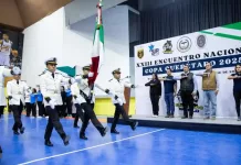 Inauguran “Concurso Nacional de Escoltas de Bandera y Bandas de Guerra, Copa Querétaro 2025”