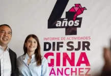 Gina Sánchez informa actividades realizadas por el DIF de San Juan del Río
