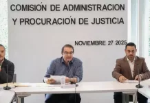 Aprueba Comisiones de Justicia Iniciativa de Seguridad Vidal