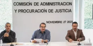 Aprueba Comisiones de Justicia Iniciativa de Seguridad Vidal