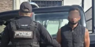 PoEs detiene a individuo y asegura arma de fuego