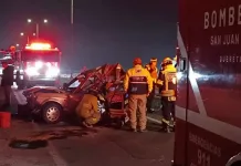 Trágico accidente deja dos personas fallecidas en la 120