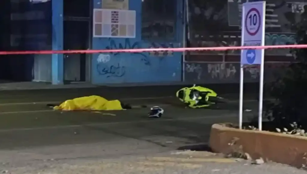 El lamentable hecho se registró en Río Moctezuma casi esquina con Paseo Central, la vialidad fue cerrada en su totalidad.