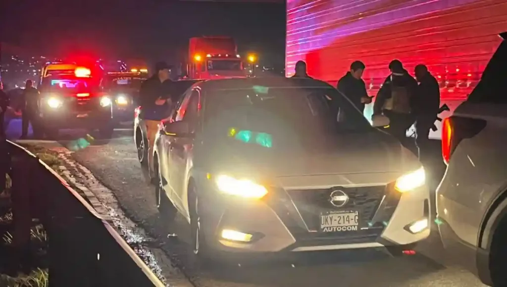 Se registraron detonaciones de arma de fuego, mientras era asegurada la pipa.