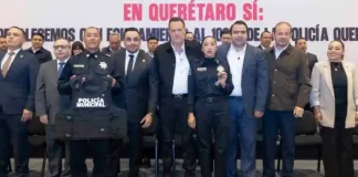 Equipa Gobernador al estado de fuerza queretano con más de 155 mdp