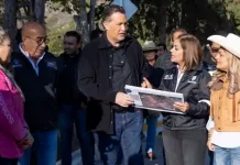 Entrega Gobernador modernización del camino Derramadero de Bucareli-Puerto Derramadero