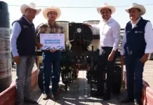 Entrega SEDEA apoyos en concurrencia en Ezequiel Montes