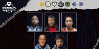 Sinergia por Querétaro despliega cateos simultáneos y logra 5 detenciones