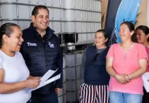 JAPAM inicia 2026 con entrega de contenedores en San Miguel Arcángel