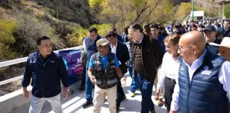 Con una inversión de 26.5 mdp entregan nuevo puente vehicular en Nogales, Tolimán