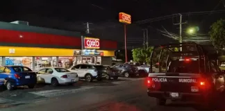 Robo en tienda OXXO de El Pedregoso
